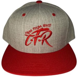 TFR SNAPBACK – GREY/RED