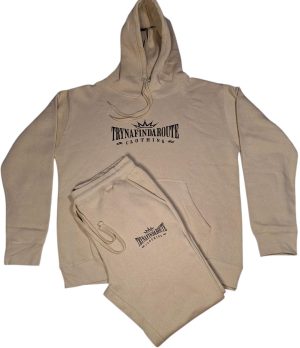 KING EDITION SWEATSUIT SAND/BLACK