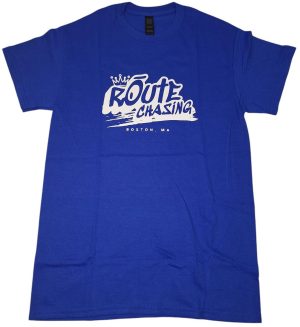 TFR ROUTE CHASING TEE SHIRT BLUE