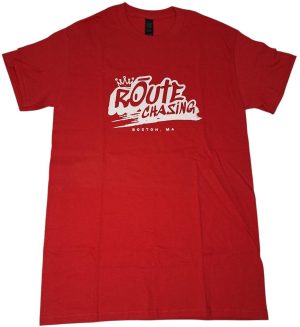 TFR ROUTE CHASING TEE SHIRT RED