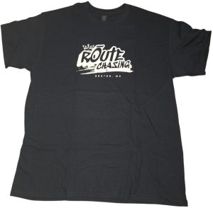 TFR ROUTE CHASING TEE SHIRT BLACK
